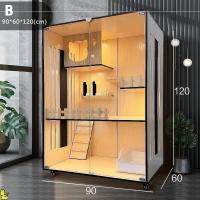 ราคา จัดส่งจากกทม กรงแมว กรงสัตว์เลี้ยง อพาร์ตเมนต์แมว วิลล่าแมวไม้ กรงเเมวอพาร์ทเมนต์แมวไม้เนื้อแข็ง บ้านแมวขนาดใหญ่ ตู้โชว์ไม้เนื้อแข็ง (21451635868)