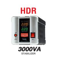 ราคา เครื่องควบคุมแรงดันไฟฟ้า Stabilizer ZIRCON รุ่น HDR 3000VA ป้องกันไฟตกไฟเกินไฟกระชาก ไม่สำรองไฟเมื่อไฟดับ ประกัน 2 ปี (8193992741)