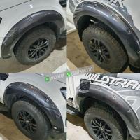ราคา คิ้วล้อ FORD RANGER สีเทา Wildtrak ขนาด 6 นิ้วมีหมุด ใส่ปี 2018 2021 (11796866760)