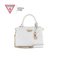 ราคา GUESSกระเป๋าถือ รุ่น GA919905 JANIA SMALL GIRLFRIEND SATCHEL สีขาว (21560336609)