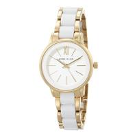 ราคา Anne Klein AK 3878WTGB นาฬิกาข้อมือผู้หญิง สี Gold White (19606657573)