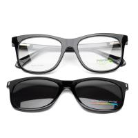 ราคา แว่นสายตา Polaroid รุ่น PLD 6202 ทรง Way พร้อมคลิปออน กัน UV400 Polarized ตัดแสงสะท้อน ขนาด 53mm (21307236926)