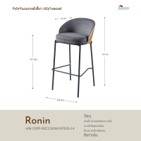 ราคา FANCYHOUSE เก้าอี้บาร์ บาร์ ขาเหล็ก ทรงสูง สไตล์ลอฟท์ รุ่น Ronin (21514593268)