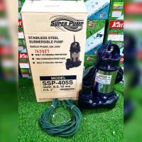 ราคา MITSUBISHI ไดโว่ ปั๊มแช่ รุ่น SSP 405S 400วัตต์ ดูดลึก 8 เมตร ท่อออก 2 นิ้ว ปั๊มจุ่ม สแตนเลส ไดโว่ จัดส่ง KERRY (19610443396)
