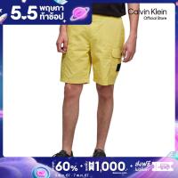 ราคา CALVIN KLEIN กางเกงขาสั้นผู้ชาย รุ่น J323406 KCQ สีเหลือง (21537181054)