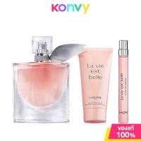 ราคา Lancome La Vie Est Belle Set 3 Items EDP 50ml 10ml Lotion 50ml เซทน้ำหอมลังโคมสำหรับผู้หญิง (20957606546)