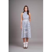 ราคา TuTTi Billie Lace Dress with cut out detail ชุดเดรส ผ้าลูกไม้คอตต้อน ลายฟ้าขาว พร้อมดีไซน์ cut out ช่วงเอว เสื้อผ้าแฟชั่นสตรี (21436842352)