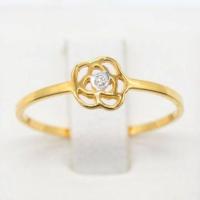 ราคา Happy Jewelry แหวนเพชรของแท้ ดอกคามิเลีย ทองแท้ 9k 37 5 ME582 (12300255137)