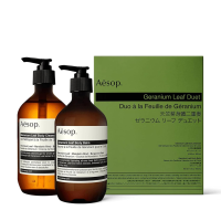 ราคา Aesop Geranium Leaf Duet Body Cleanse 500ml Body Balm 500ml Makeup Brushes Sets (21374876938)