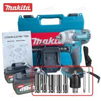 ราคา Makita ประแจไฟฟ้าไร้สาย 199V แบต 2 ก้อน Brushless Electric Impact Wrench ประแจไฟฟ้า 2 แบตเตอรี่ลิเธียม 6200rpm 520 N M ประแจไฟฟ้า Torque For Makita 18V Battery เทคโนโลยี ไร้แปรง (21649129457)