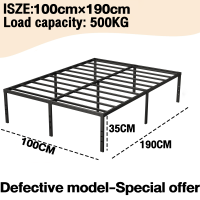 ราคา MIAO H เตียงโครงเหล็กห้องนอนโครงเตียงโลหะ 4 5 6 ฟุตโครงเตียงเหล็กคุณภาพสูงโครงเตียงโลหะทาสีบ้านโครงเตียงสมัยใหม่ (21541565681)