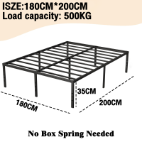 ราคา MIAO H เตียงโครงเหล็กห้องนอนโครงเตียงโลหะ 4 5 6 ฟุตโครงเตียงเหล็กคุณภาพสูงโครงเตียงโลหะทาสีบ้านโครงเตียงสมัยใหม่ (21513928775)