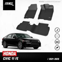 ราคา 3D Mats พรมปูพื้น รถยนต์ HONDA CIVIC 11 FE RSEL e HEV 2021 2024รางวัลการออกแบบระดับโลก Maxpider พรมกันลื่น พรมกันนํ้า พรมรถยนต์ (15405376938)