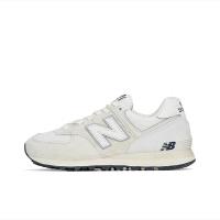 ราคา New Balance NB 574 รองเท้ากีฬาชายและหญิงรองเท้าวิ่งรองเท้าวิ่งสีเทา ขาวขนาด 36 45 หลา (21456039509)