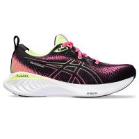 ราคา ASICS GEL CUMULUS 25 WOMEN RUNNING ผู้หญิง รองเท้าวิ่ง ของแท้ BLACK HOT PINK (20613262352)