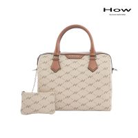 ราคา How กระเป๋าถือ สายสะพายยาว ทรง Speedy ไซส์ L รุ่น HHH0263 สีเบจ (21558405237)