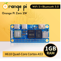 ราคา Orange Pi Zero 2 W 1GB 1 5GB 2GB 4GB Allwinner H618 Allwinner H618 Quad Core Cortex A53คอมพิวเตอร์ขนาดเล็กด้วย Wi Fi5 BT5 0สนับสนุน (21132649250)