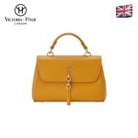 ราคา VICTORIA HYDE London Gelegance กระเป๋าถือสตรีสีดำกระเป๋าสะพายไหล่ Gold Details (21206255770)
