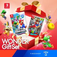 ราคา Nintendo Switch Game Set Mario Wonder Gift Set 2024 จับคู่ เกมมาริโอ้ วันเดอร์ กับเกมยอดฮิต Mario Wonders Smashbros Mario Kart8 Party Super Star Odyssey Luigi Mansion3 3D World เลือกเกม (21166469539)