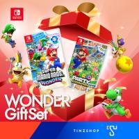 ราคา Nintendo Switch Game Set Mario Wonder Gift Set 2024 จับคู่ เกมมาริโอ้ วันเดอร์ กับเกมยอดฮิต Mario Wonders Smashbros Mario Kart8 Party Super Star Odyssey Luigi Mansion3 3D World เลือกเกม (21166469538)