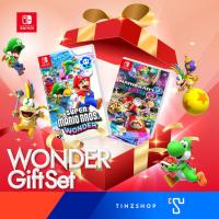 ราคา Nintendo Switch Game Set Mario Wonder Gift Set 2024 จับคู่ เกมมาริโอ้ วันเดอร์ กับเกมยอดฮิต Mario Wonders Smashbros Mario Kart8 Party Super Star Odyssey Luigi Mansion3 3D World เลือกเกม (21166469535)