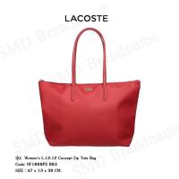 ราคา Lacoste กระเป๋าช้อปปิ้ง รุ่น Womens L 12 12 Concept Zip Tote Bag Code NF1888PX 883 (21243342962)