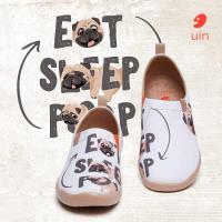 ราคา UIN แฟชั่น Retro กีฬารองเท้าผ้าใบลำลอง Art รองเท้าเดินทาง BEYOND THE SHADOW รองเท้าผู้หญิงผ้าใบ (21688472956)