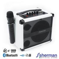 ราคา Sherman ลำโพงช่วยสอน รุ่น APS 107 สีขาว (217751787)