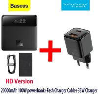 ราคา Baseus Blade 20000mAh 100W พาเวอร์แบงค์ Power Digital Display Powerbank Laptop Power Bank แบบพกพา ชาร์จเร็ Suitable for iPhone 14 15 Samsung Xiaomi Black With cable (21644512852)