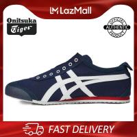 ราคา ONITSUKA TIGER MEXICO 66 SLIP ON สีกรมท่า สีขาว รองเท้าสลิปออนลำลองผ้าแคนวาสย้อนยุคคลาสสิกเหมาะสำหรับผู้ชายและผู้หญิงและคู่รัก 1183A360 401 (21418895772)