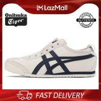 ราคา ONITSUKA TIGER MEXICO 66 SLIP ON สีดำ สีขาว รองเท้าผ้าใบแบบสวมลำลองสไตล์เรโทรคลาสสิกเหมาะสำหรับผู้ชายและผู้หญิงและคู่รัก 1183A360 205 (21419029145)