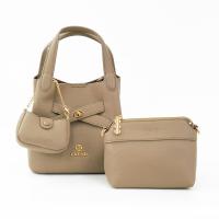 ราคา TREND กระเป๋าสะพายข้าง กระเป๋าถือ หนังแท้ รุ่น JAZZLIN มี 3 สี กระเป๋าแฟชั่น ผู้หญิง (21385903086)