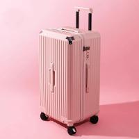 ราคา กระเป๋าเดินทาง 26นิ้ว กระเป๋าเดินทางแบบโรลลิ่งส PVC ล้อหมุนได้ 360 องศาอย่างมีสไตล์ 31นิ้ว แข็งแรง ทนทาน นั่งได้ ดีไซน์สวย สีขาว สีดำ สีชมพู (21541971445)