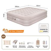 ราคา ยอดขายแฟลช ที่นอนเป่าลมอัตโนมัติ ที่นอนเป่าลม 5 ฟุต 3 ฟุต พร้อมปั๊มลมในตัว พร้อมแบตเตอรี่ในตัว PVC หนา 40 25ซม (21576156318)