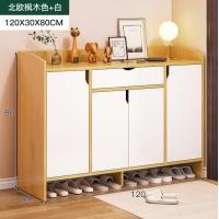 ราคา ชั้นวางรองเท้า shoes shelf ตู้เก็บรองเท้า ตู้รองเท้า ชั้นรองเท้า ตู้เก็บของ shoe rack ชั้นวางไม้ ตู้อเนกประสงค์ พร้อมชั้นวางของ (21461513466)