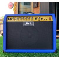 ราคา ฟรีสายแจ๊ค ตู้แอมป์กีต้าร์ Amp Mr 7 รุ่น GA 40W GA 15 W มีช่องต่อไมค์ร้องพร้อมเล่นกีต้าร์ได้พร้อมกัน แอมป์กีต้าร์ มีเอฟเฟคในตัว Luckybymusic (18226696533)