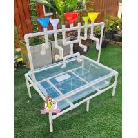ราคา Thaitrendy Waterplay Station โต๊ะเล่นน้ำสำหรับเด็ก ฟรี กระบะ IKEA กรวย5ใบ (21295889186)