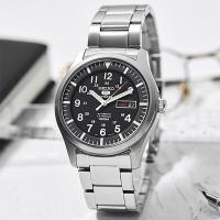 ราคา SEIKO 5 SNZG15 นาฬิกาข้อมือผู้ชาย สายผ้าใบ ออโตเมติก (21511584293)