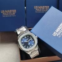 ราคา US MASTER Polo Club นาฬิกาผู้ชาย สายสเตนเลส รุ่น USM 231201 (21579383289)