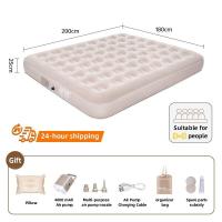 ราคา ยอดขายแฟลช ที่นอนเป่าลมอัตโนมัติ ที่นอนเป่าลม 5 ฟุต 3 ฟุต พร้อมปั๊มลมในตัว พร้อมแบตเตอรี่ในตัว PVC หนา 40 25ซม (21576156316)