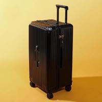 ราคา กระเป๋าเดินทาง 26นิ้ว กระเป๋าเดินทางแบบโรลลิ่งส PVC ล้อหมุนได้ 360 องศาอย่างมีสไตล์ 31นิ้ว แข็งแรง ทนทาน นั่งได้ ดีไซน์สวย สีขาว สีดำ สีชมพู (21541971447)