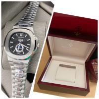 ราคา นาฬิกาผู้ชายPt Phîlìppeสายหนังระบบอัตโนมัติ Automatic size 42mm (21762733708)