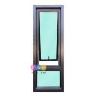 ราคา หน้าต่างบานกระทุ้งเปิดล่างอลูมิเนียมสีดำสีขาว บานกระทุ้งเปิดล่าง ช่องแสงล่าง หน้าต่างอลูมิเนียม ช่องแสง หน้าต่างสำเร็จรูป (11176756833)