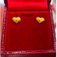 ราคา KMDGOLD ต่างหูทอง1กรัม ทองแท้พร้อมใบรับประกัน (21442079642)