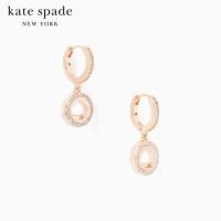 ราคา KATE SPADE NEW YORK SPOT THE SPADE PAVE HUGGIES K9175 ต่างหู (21319507769)