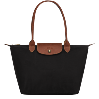 ราคา 100 Authentic Longchamp Women bags Le Pliage Original Dumpling bag Size M Long handle waterproof Nylon Shoulder Bag folded Shopping Bag L2605089001 Black made in France (21622531043)