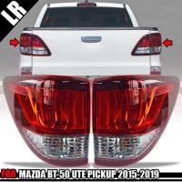 ราคา ไฟท้าย รุ่น มาสด้า MAZDA BT 50 BT50 PRO ปี 2015 2019 สีแดง 1 คู่ รวมชุดสายไฟ และหลอดไฟ (18895421690)