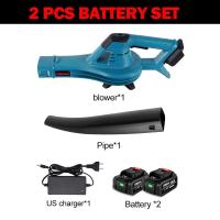 ราคา เครื่องเป่าลมไร้สายมัลติฟังก์ชั่น4500W สำหรับ Makita 18V 6สปีดเครื่องเป่าใบไม้เครื่องเป่าหิมะทำความสะอาดเครื่องเป่าลมในสวนเครื่องกวาดฝุ่น (21648976634)