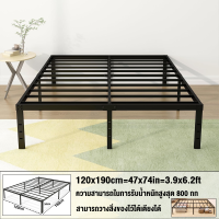 ราคา เตียงเหล็ก โครงเตียงเหล็กเรียบง่าย เตียงเหล็กนอร์ดิก เตียงโครงเหล็กหนัก เตียง 4 ฟุต เตียง 5 ฟุต เตียง 6 ฟุต (21563501271)