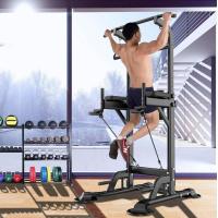 ราคา Pull Up Station บาร์โหนตั้งพื้น บาร์โหนตั้งพื้น บาร์ดึงข้อ บาร์โหน บริหารหน้าท้อง บาร์โหนปรับความสูง (21713911224)